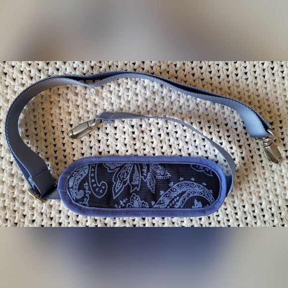 Baggallini Blue Paisley Shoulder Strap For Bag/Luggage (STRAP ONLY) - Picture 1 of 7